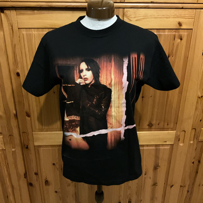 Marilyn Manson T-Shirt Eat me Drink me Gr. S schwarz beidseitiges Design unisex
