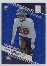 2023 Panini Donruss Elite Rookies Status Sparkle 189/299 Deonte Banks #129 1c9a