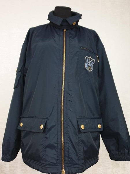 Women Escada Jacket Navy Polyamide 38 / M / 46
