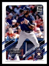 2021 Topps Employee Edition #300 Yordan Alvarez Houston Astros