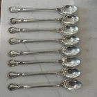 Gorham Chantilly 8 Ice Tea Spoons Sterling Silver 243 Grams Heirloom