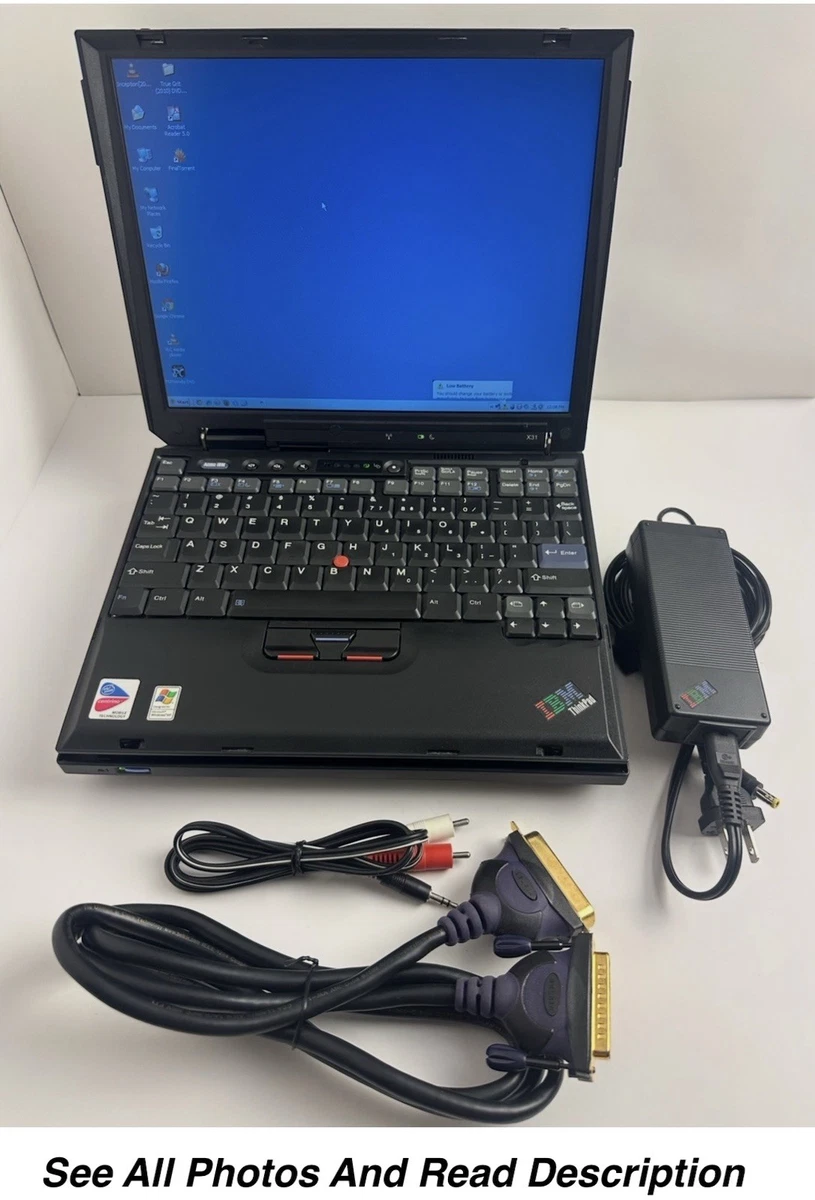IBM ThinkPad X31 ノートPC 本体 ACアダプター付き thinkpad x31 products for sale | eBay