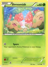 Shroomish 15/160 : Common Mint/Near Mint Pokemon Card : XY05: Primal Clash