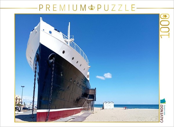 Calvendo Puzzle Lydia, The Oldest Cruise Ship In The World | 1000 Pieces, Finish-image