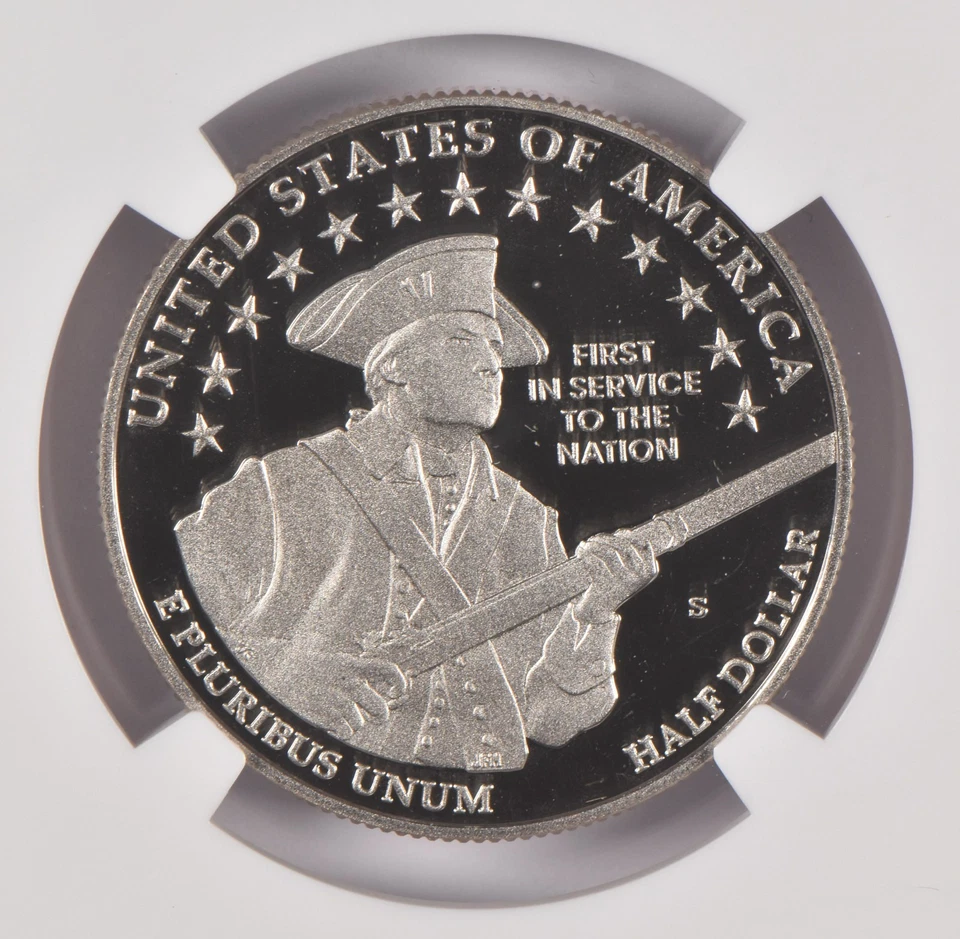 2011-S Commemorative Half Dollar US Army PF70 NGC Brown Label *8763 - Image 4 of 4