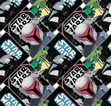Star Wars 1 Yard Cut Fabric NEW Cotton Mandalorian