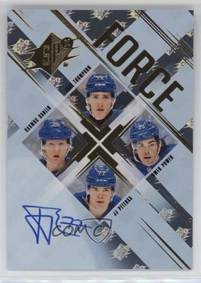 2024-25 SPx Force Auto 32/49 John-Jason Peterka JJ Peterka #SF-TRPP Auto 12ed