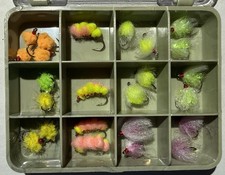 Steelhead Eggs/Flies Hand Tied - Lot of 24