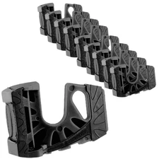 10-Pack Wedge-It Ultimate Door Stop - Black