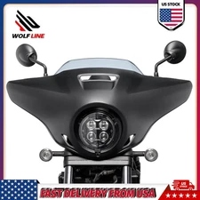 WOLFLINE Moto Headlight Fairing Windscreen Housing For Honda Rebel1100 2021-2025