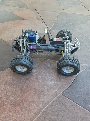 #ad Hpi Savage Custom Aluminum Monster Truck Sirio .30 Rare Aluminum Wheels New Era $675.00
