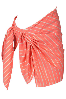 ERES ORANGE SILK SARONG ONE SIZE