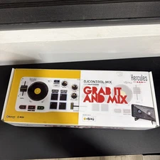 Hercules DJControl Grab it And Mix DJ Mixer - Bluetooth Wireless DJ  Controller