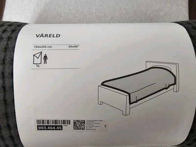 IKEA Vareld Twin Bed Cotton Blanket 905.061.42