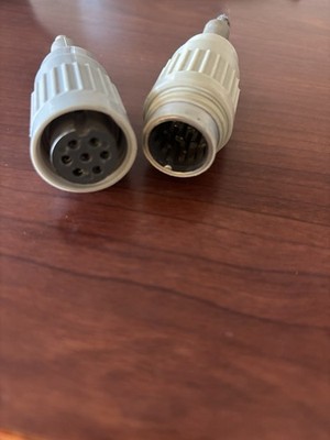 Neumann Gefell Rft microphone cable connectors 7pin pair.