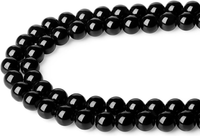 8Mm Naturstein Obsidian Perlen Zum AuffäDeln Mit Loch Runde Kristalle Edelsteine