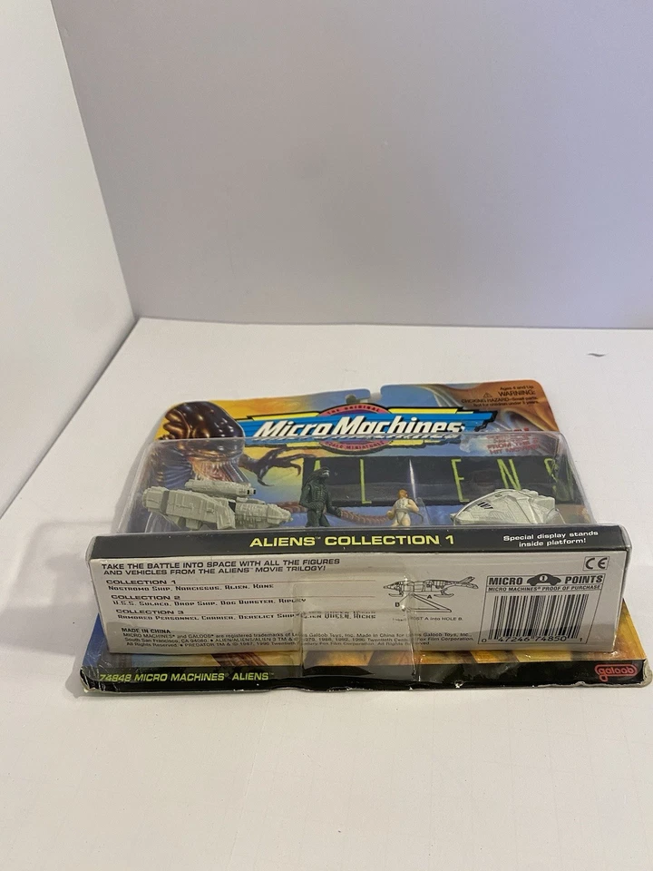 MicroMachines Aliens Collection 1 Set 1996 New Sealed Vintage - Image 2 of 4
