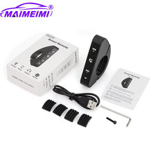 Motorcycle Handlebar Media Controller Steering Wheels Switch Wireless Media Smar