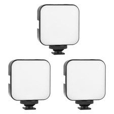 3X  LED Video Light Photography 2W Dimmable 6500K Fill Panel Lamp for5019