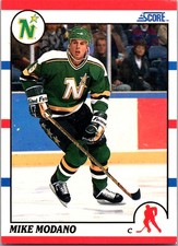 Mike Modano Rookie Card RC 1990-91 Score American #120 North Stars. rookie card picture