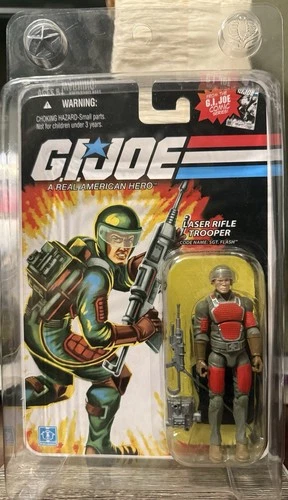 GI Joe 2008 Sgt. Flash 25th Anniversary with Hasbro Protective Case MOC
