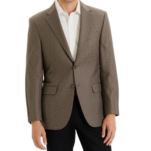 PRONTOMODA Blazer Multicolor Vintage Herringbone Classic Retro Academia Wool - Image 1