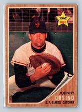 1962 Topps #377 Johnny Orsino