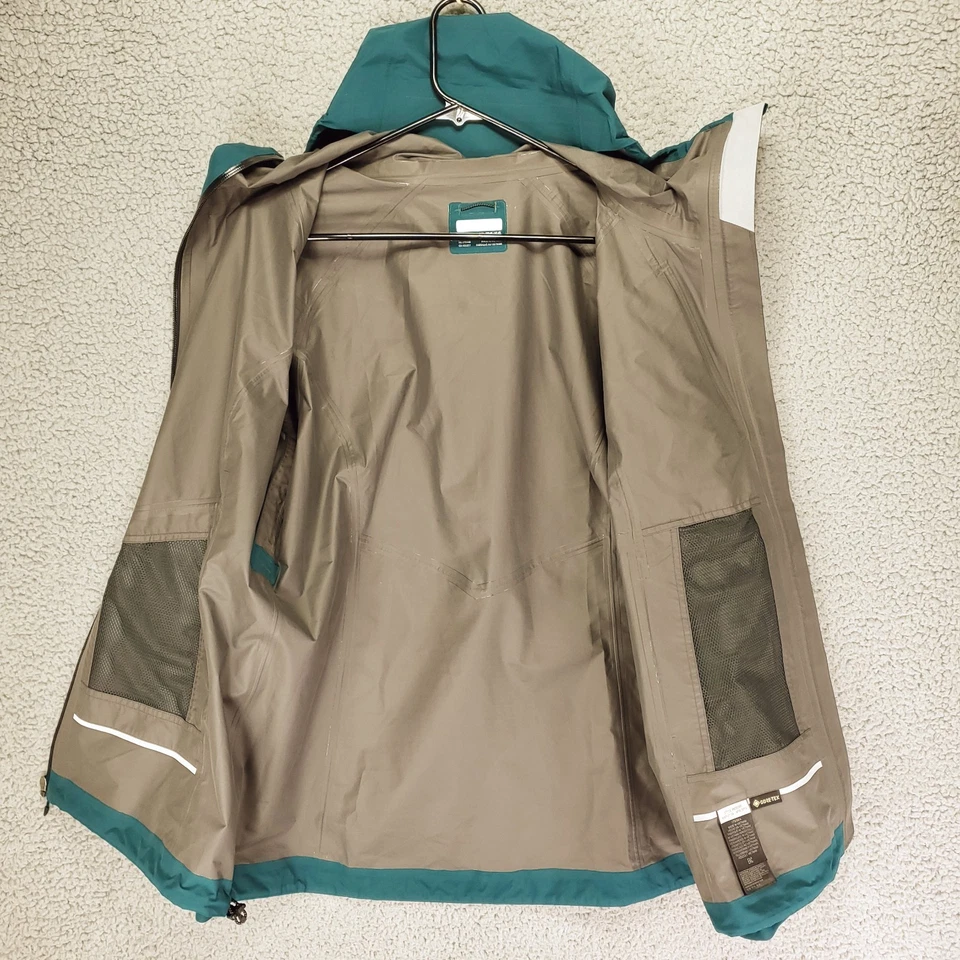 Marmot Knife Edge GORE-TEX Jacket Womens XL Teal Waterproof Rain Shell EUC Gorp - Image 4 of 4