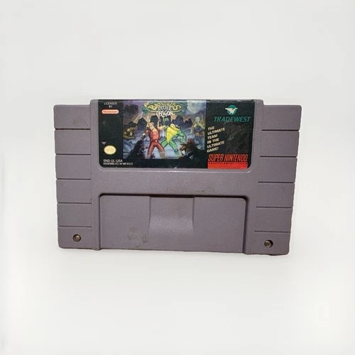 Battletoads and Double Dragon SNES Cart