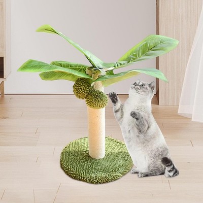Katzenkratzwerkzeug, Katzenkratzer 18 Zoll hoch mit Ball Teppich Katzenbaum