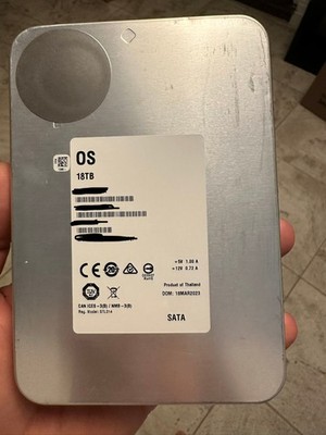 Seagate 18TB White Label 3.5in HDD 00S18000G