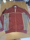 Vintage Lee Sports Mens Sweater Gray Block Color Block Cotton Zip POCKETS MED — photo 5