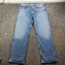NWT Agolde Jeans Fran Intervention Low Slung Straight Womens 31 238