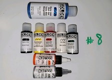 Golden Acrylic Mixed Paint Lot 8
