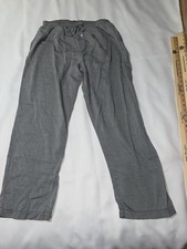 polo sleepwear pants Medium Gray Drawstring Pockets , Logo