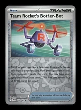 Team Rocket's Bother-Bot Reverse Holo Uncommon SV10: Destined Rivals 172/182 NM