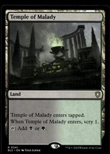 Temple of Malady #341 MTG Bloomburrow NM X1