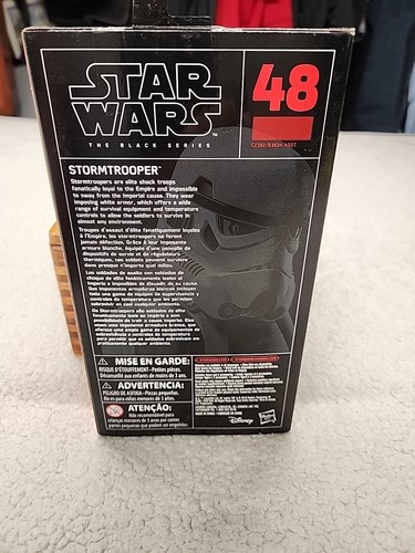 Hasbro Star Wars The Black Series Stormtrooper #48 2016 NEU VERSIEGELT Erwachsene sammeln - Bild 6 von 8
