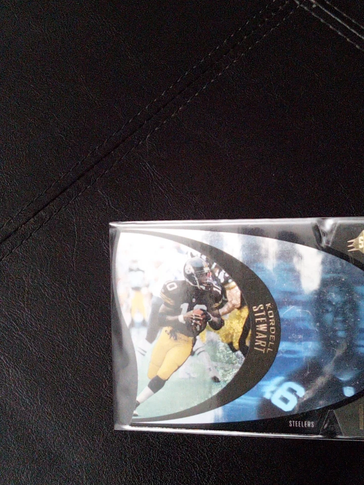 Kordell Stewart Pittsburgh Steelers UPPER DECK SPx47 Near Mint Football Card - Image 3 of 3
