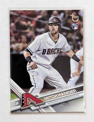2017 Topps Update Mitch Haniger Vintage Stock /99 RC #US41 Seattle Mariners