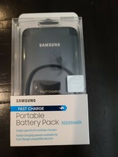 Samsung Fast Charge Portable Batterry - 10200mAh, Black - NEW SEALED BOX