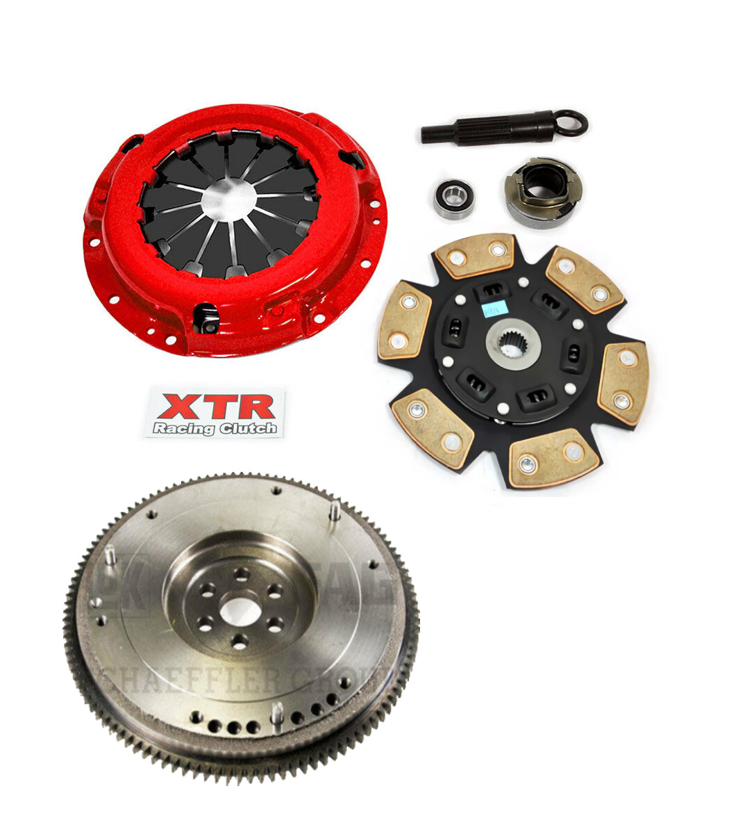 XTR Stage 3 Clutch Kit with OEM Flywheel for 90-94 Mazda 323 92-93 MX3 1.6L