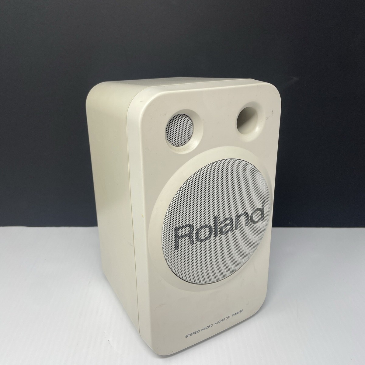 【KAZUMI I】　ステレオ・マイクロ・モニター　ローランド MA-8 ROLAND MA-8 Speakers Stereo Micro Monitor Active Powered