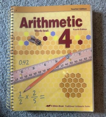 Abeka Arithmetic 4 Teacher Edition new, 4th edition