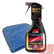 SOFT99 LUXURY GLOSS 10163 - QUICK SPEED DETAILER AND SPRAY WAX - EXTREME GLOSS