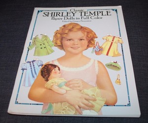 shirley temple paper dolls in full color