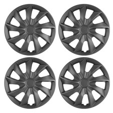 13 14 15 16 17 Wheel Covers Snap On Full Hub Caps Tiresteel Rim Set Of 4