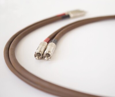 Belden 8402 with Switchcraft 3502A, Hi-Fi / High-End RCA Interconnect Cable Pair