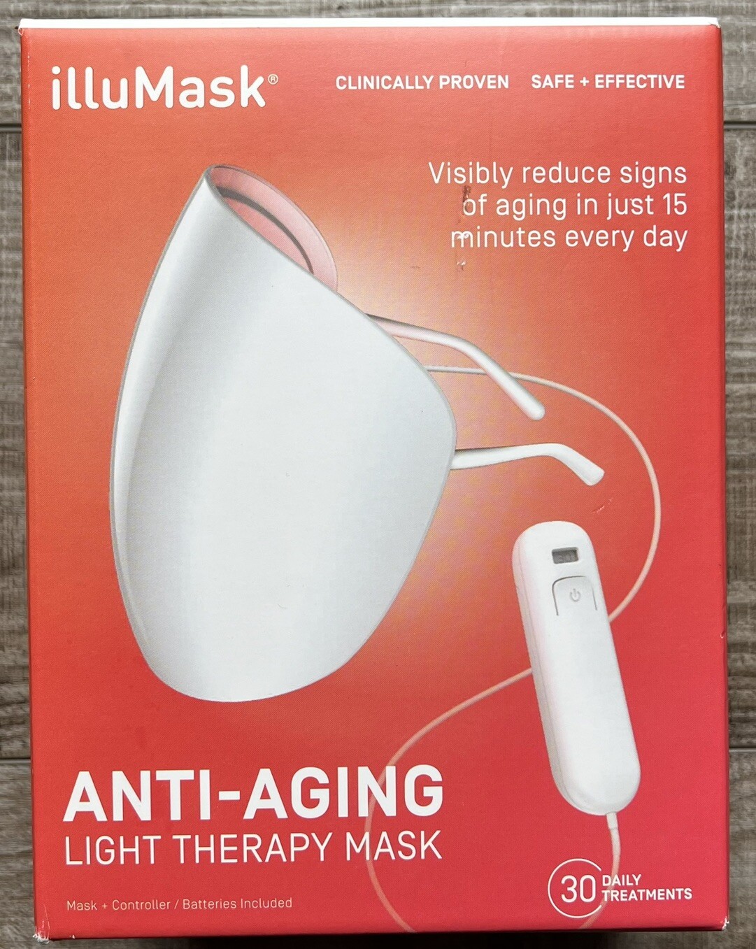iLLUMASK AntiAging Light Therapy Mask 30 Daily Treatments eBay
