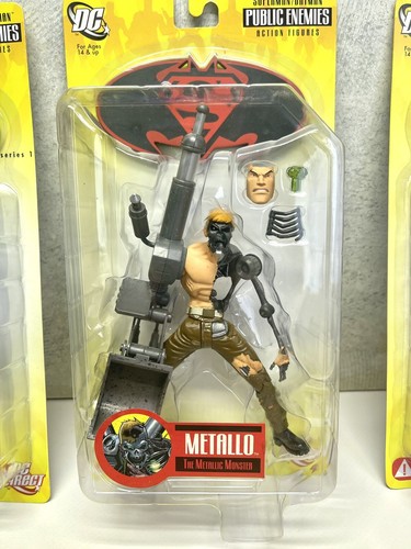 DC Direct Superman/Batman/Shazam/Captain Atom/Metallo Public Enemies Full Set - Bild 5 von 14